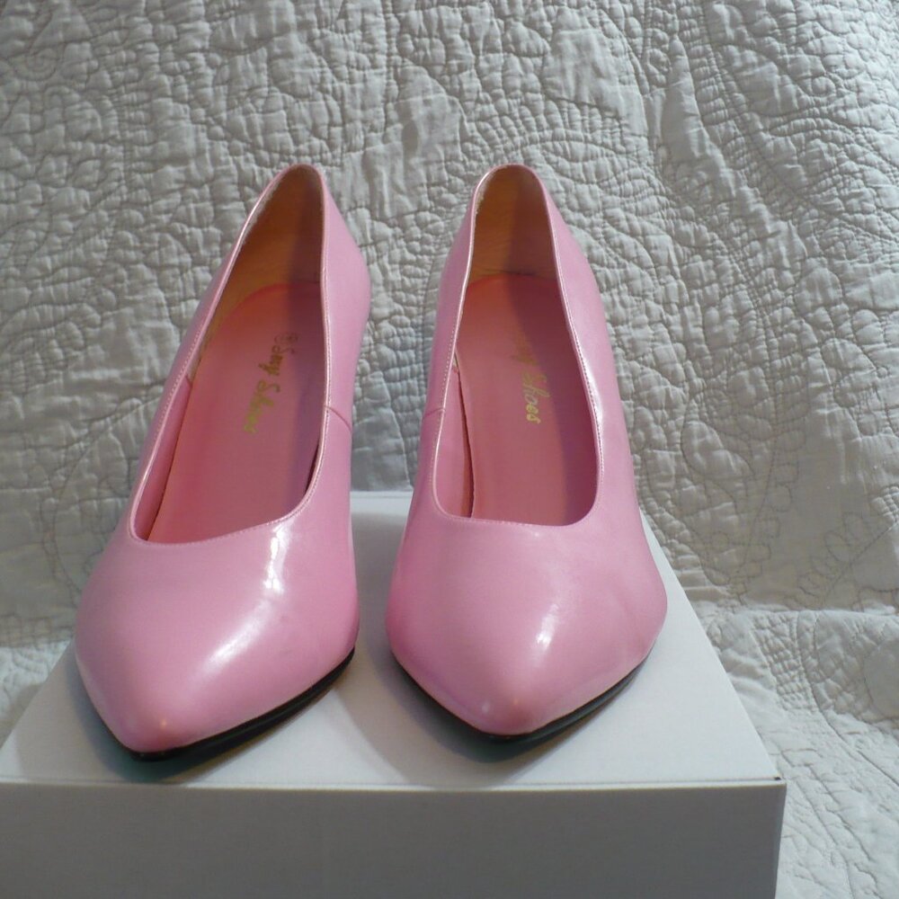 EXCELLENT CONDITION SEXY SHOES BRAND PINK 3" PUMPS SZ 14
